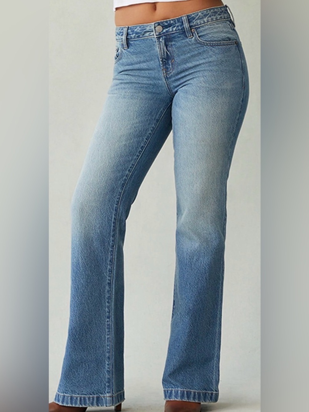 PACSUN Jade Low-Rise Boot Jeans